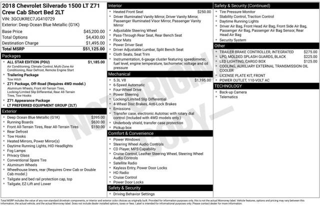 chevrolet silverado 1500 2018 3GCUKREC7JG410729 image chevrolet silverado 1500 2018 3GCUKREC7JG410729 image